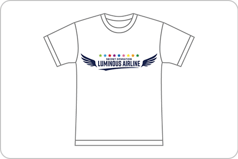 ルミナス航空ロゴTシャツ