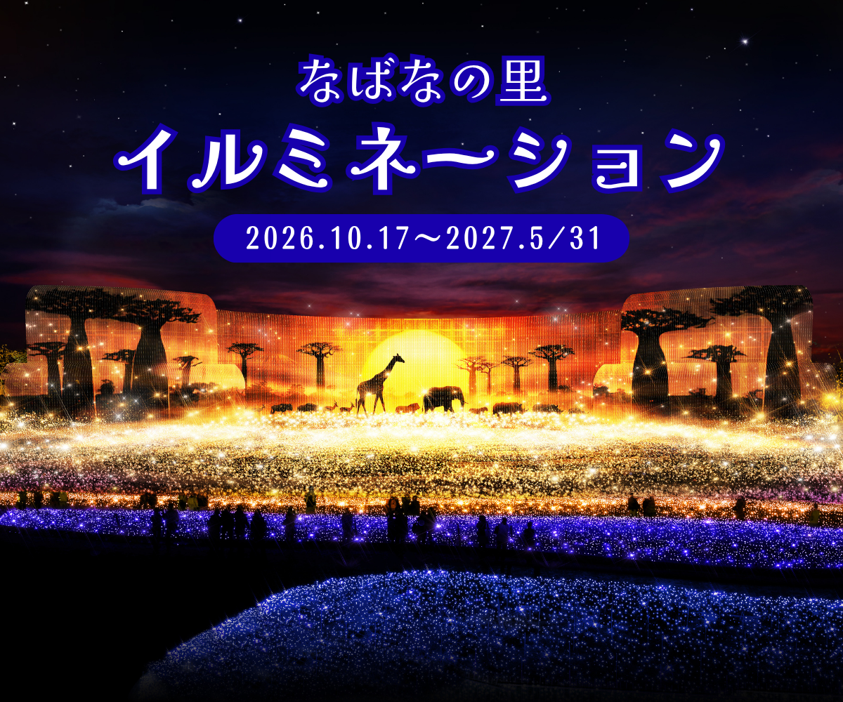 なばなの里イルミネーション バスツアー